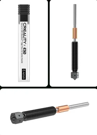 Creality Genuine E3D Obxidian™ High Flow Nozzle Assembly K2 series 0.4mm 2.webp