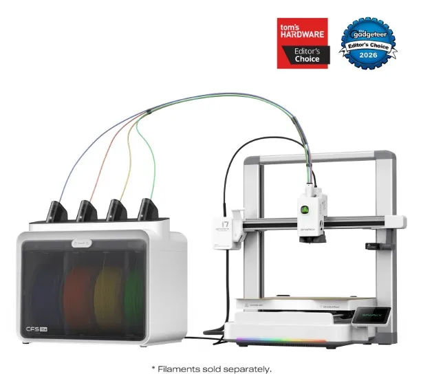 Creality SparkX i7 3D Printer with CFS Lite 4 Filament Dispenser 260x260x255 500mm.webp