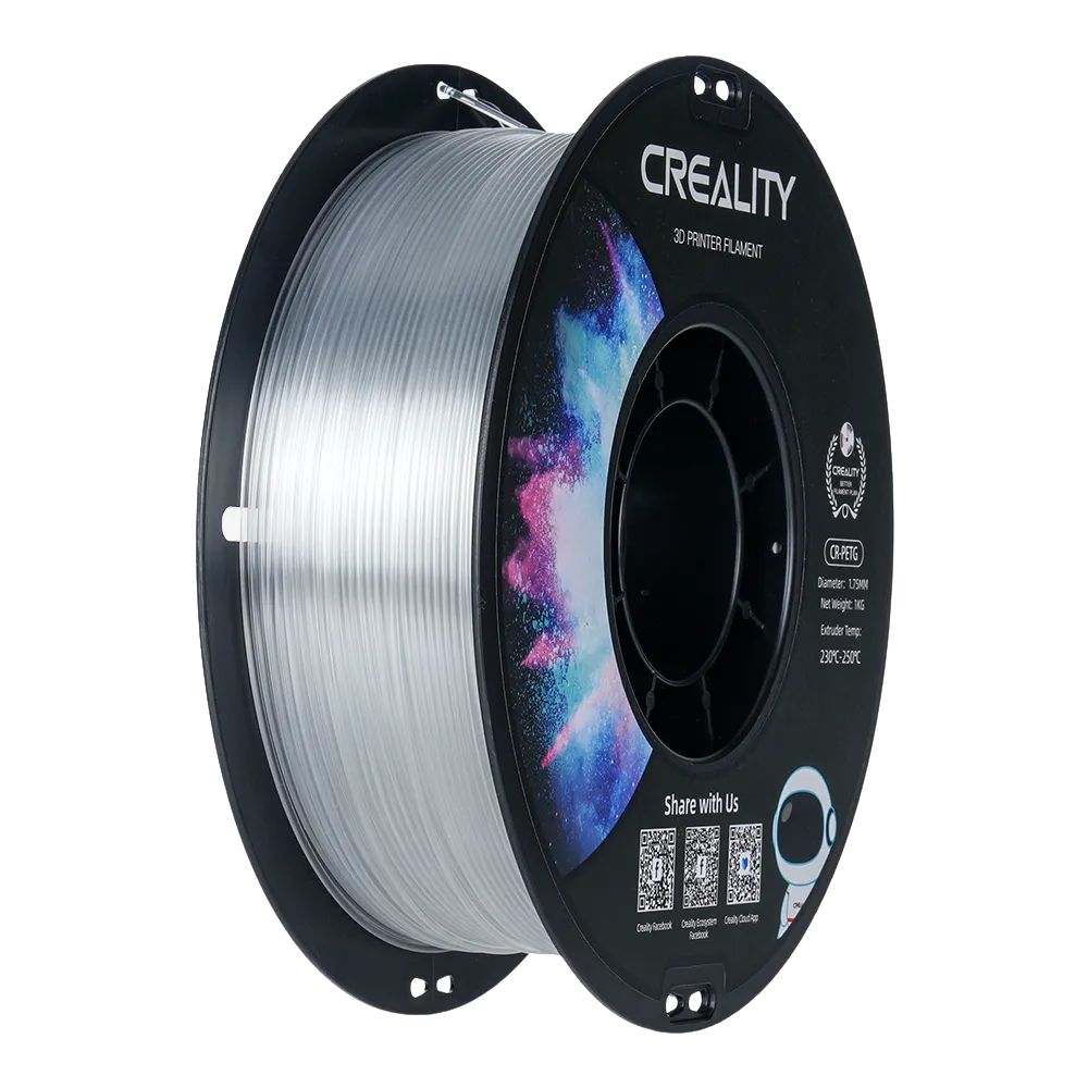 Creality CR-PETG Filament 1.0 kg - Transparent