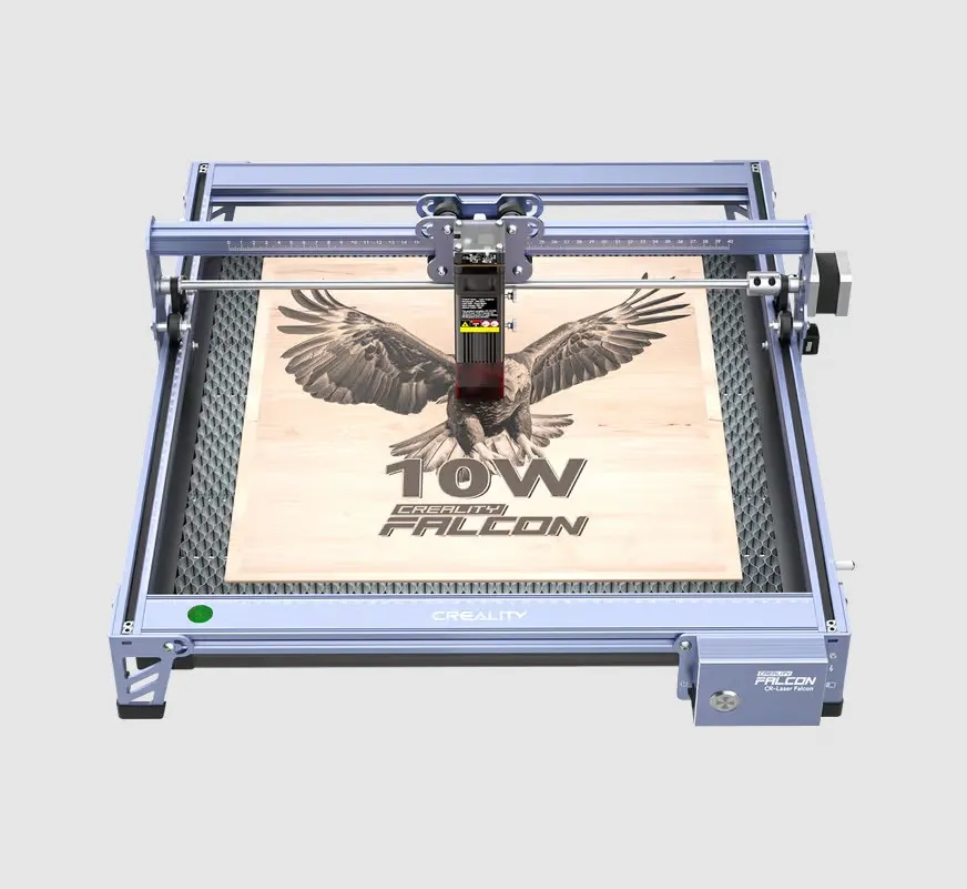CR Falcon Laser Engraver 10W Upgrade Kit with Honeycomb bed